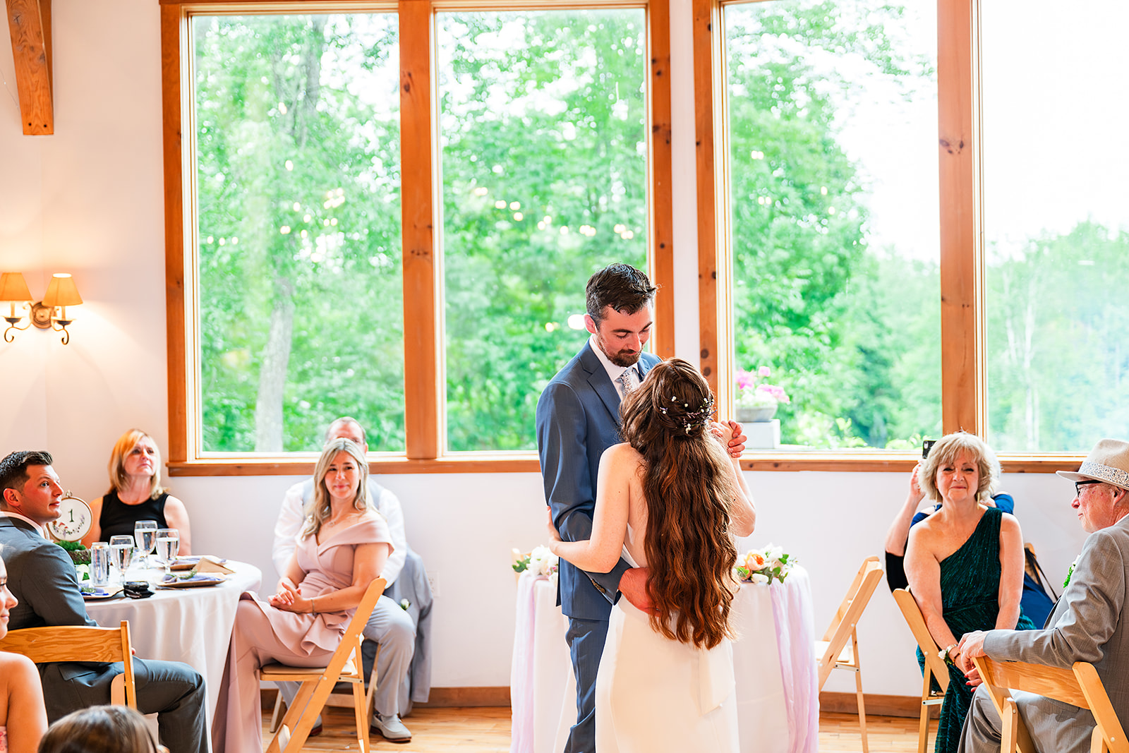 Whimsical Woodland Wedding at Sleepy Hollow Inn 23 first dance